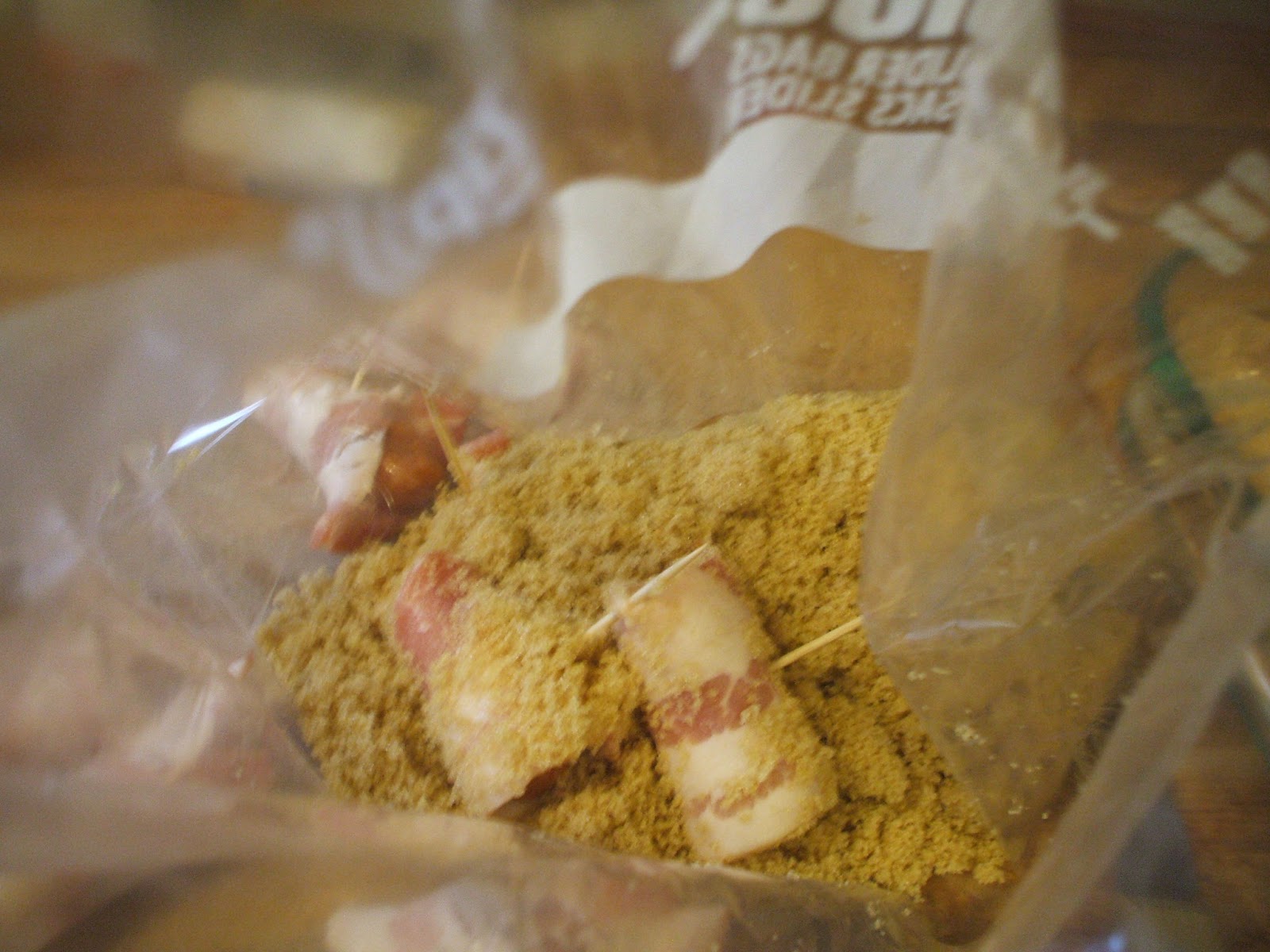 Gray Cardigan Easy Bacon Wrapped Sausage Links