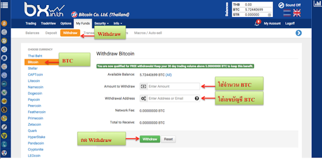 วิธีการสมัคร Bitcoin Wallet ที่ Coins.Co.Th และ Bx.In.Th  รับเขียนเว็บครบวงจร Webub.Com