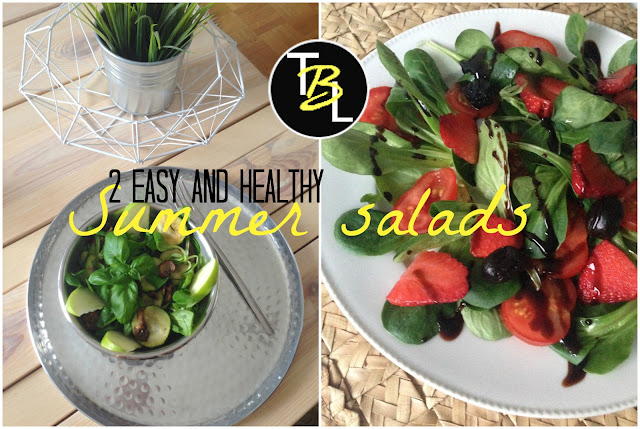 TheBlondeLion food recipes easy and healthy summer salads http://www.theblondelion.com/2015/05/food-2-easy-and-healthy-summer-salads.html