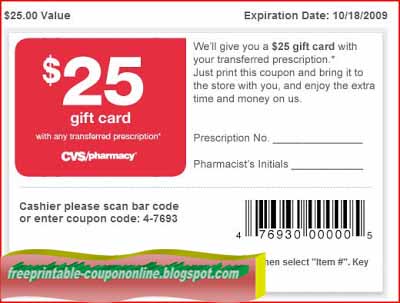 Cvs pharmacy coupons for prescriptions