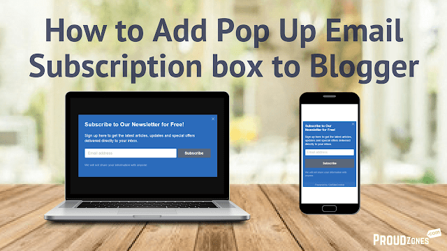 How to add pop up subscription box to blogger adding email newsletter subscription box blogger
