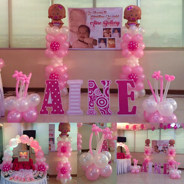 Pink Lemonade Balloons and Party Favors Cebu