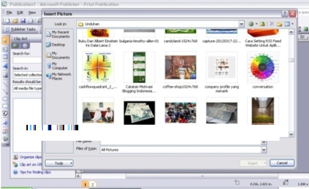 CARA MEMBUAT BROSUR DENGAN MS PUBLISHER 2007 SD NEGERI 2