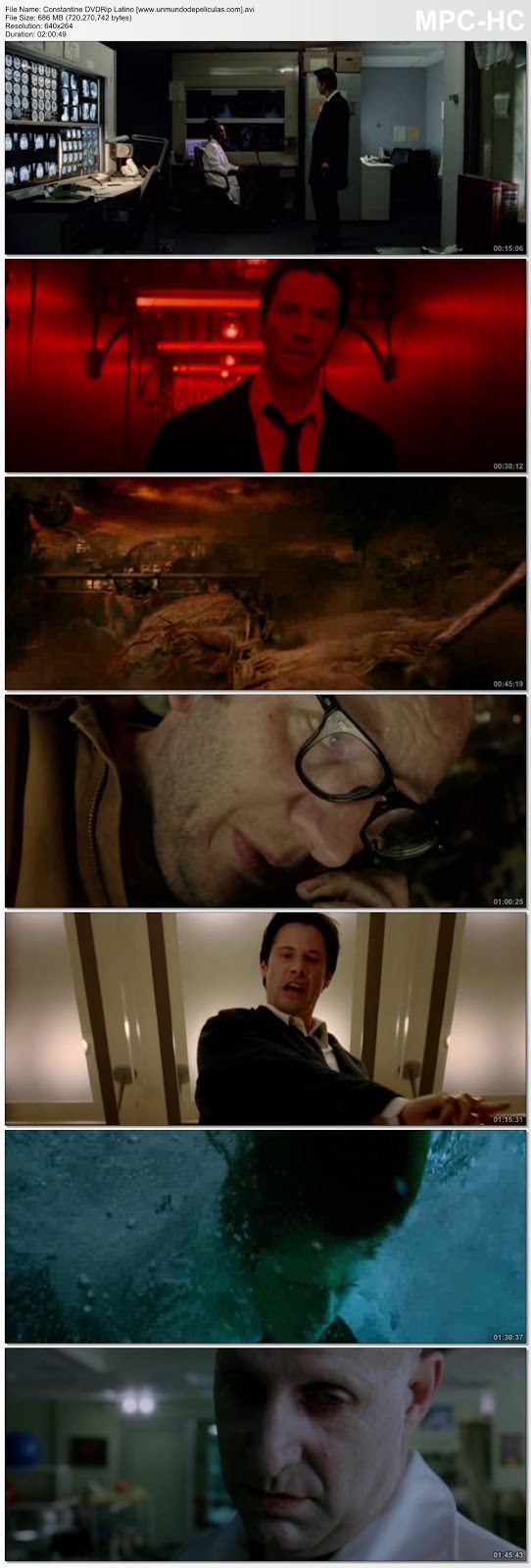 Capturas de la película.