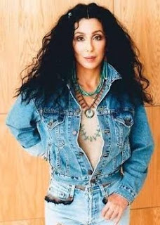 Cher in a photo taken in the late 1990's which came to light this week via her Twitter account