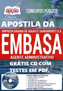 Apostila EMBASA - Agente Administrativo Apostila EMBASA - Agente Administrativo