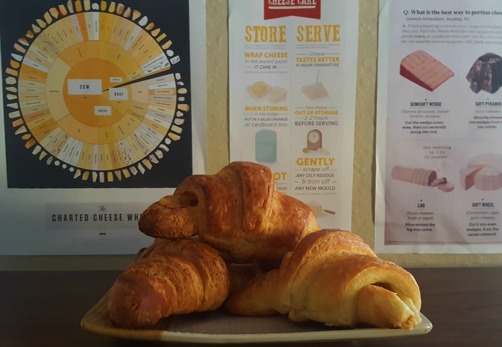 Croissants Part One History Joanna Bakes Croissants I Made Last Fall In Front Of My Cheese Wall