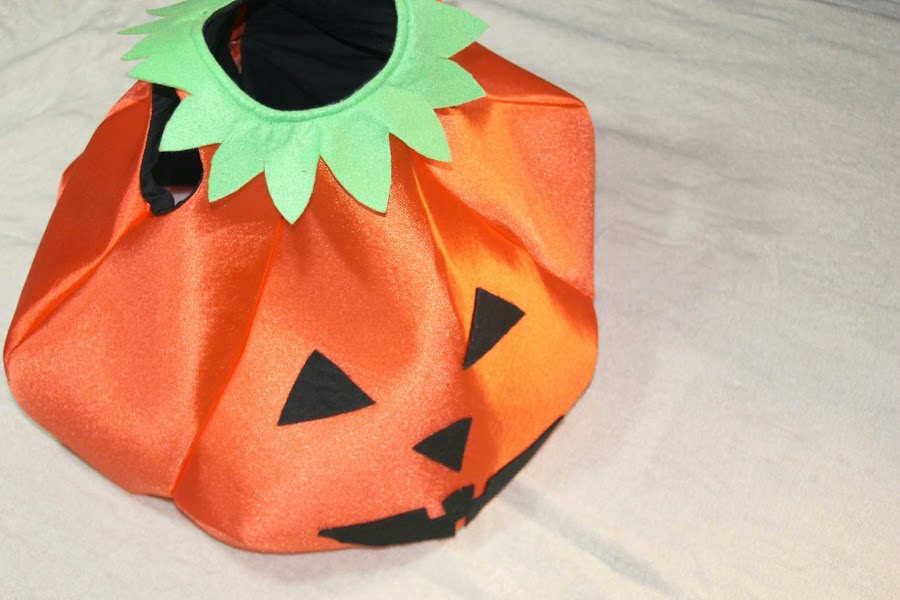DIY Cómo hacer un DISFRAZ Halloween de CALABAZA para niños (patrón gratis). Blog diy y blog de costura.