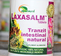 Laxasalm, laxativ ayurvedic din plante. Testare