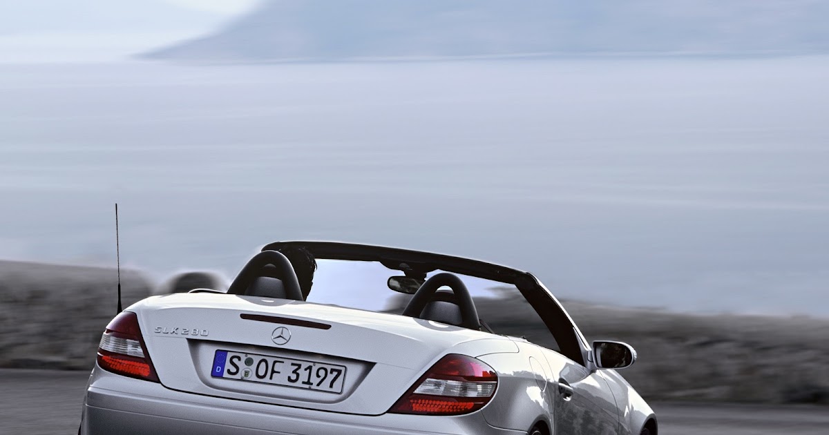 Обои на рабочий стол Mercedes SLK r170