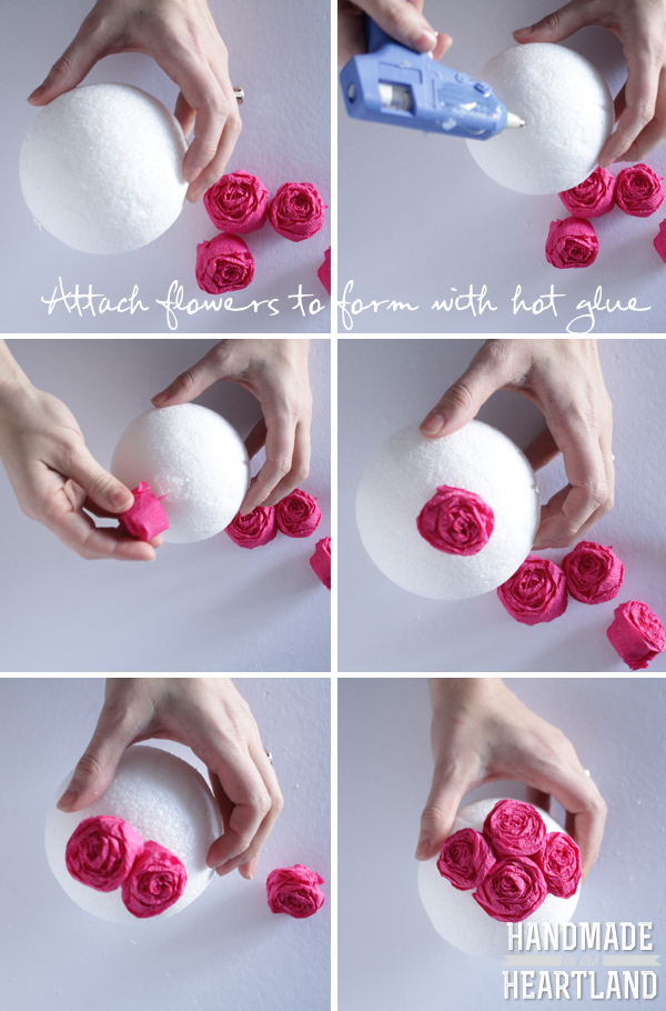 DIY Tissue Paper Roses