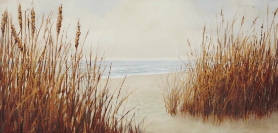 Beach with Sea Oats Canvas