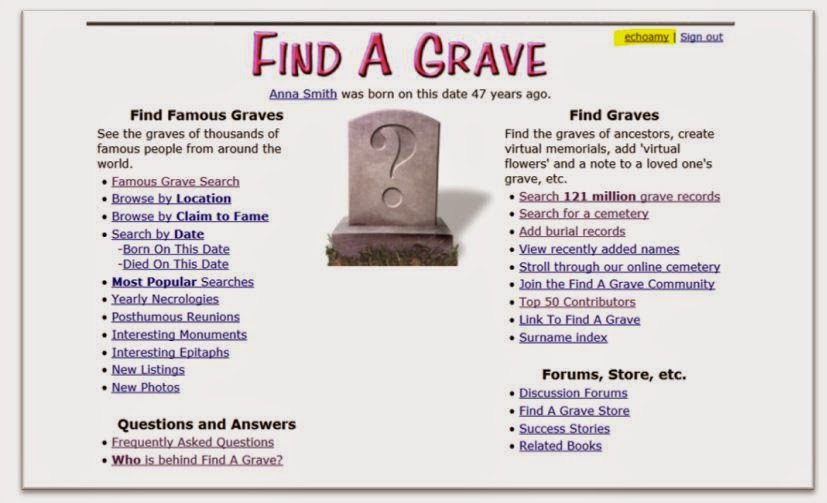 Hamilton County Genealogical Society Virtual Cemeteries on Find A Grave