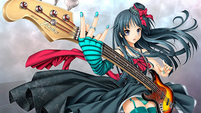 Wallpaper HD Guitar Anime