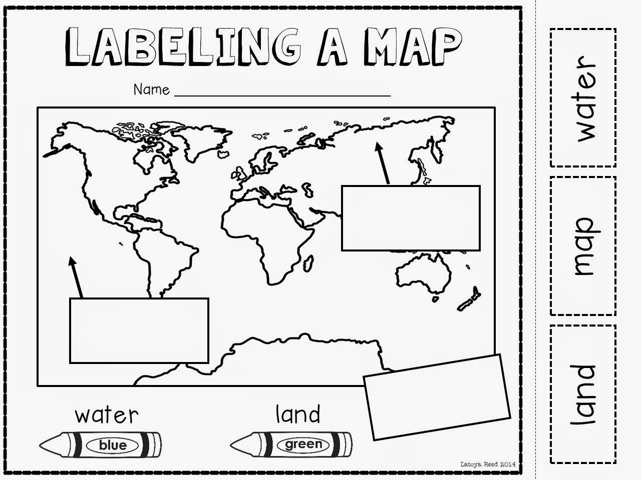 Maps, Globes, and Our World plus a FREEBIE!!! - Flying into First Grade