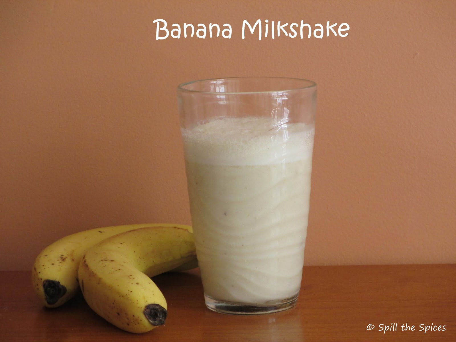 Banana Milkshake | Spill the Spices
