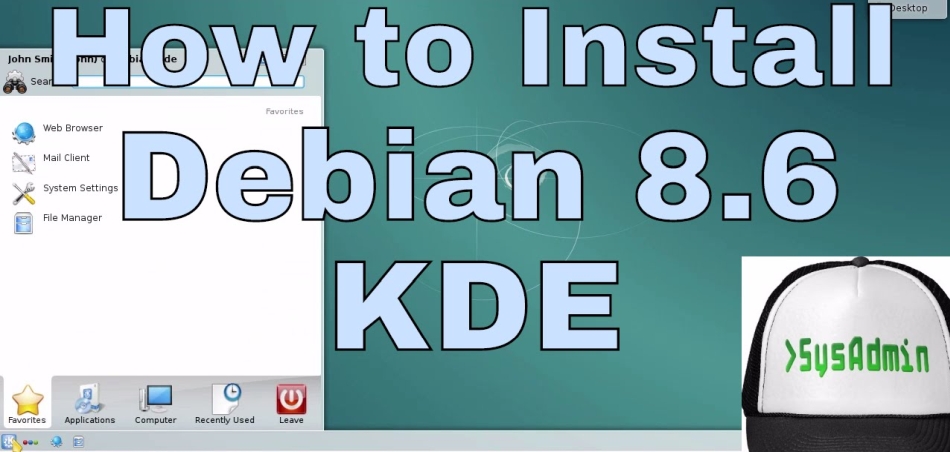 installer kde desktop linux