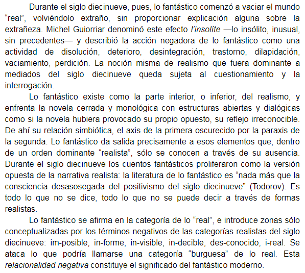 Literatura 5º 2018 Literatura fantástica definición 2 (Rosemary