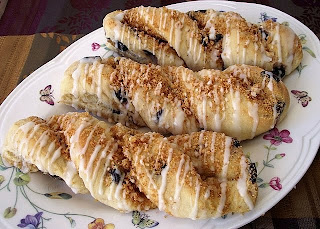 Blueberry Cheesecake Twists from Best of Long Island and Central Florida