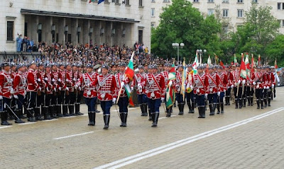 На Гергьовден България чества свети Георги Победоносец. Денят е обявен за официален празник в Република България, както и за Ден на храбростта и Българската армия