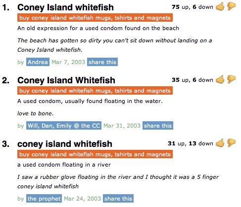 Coney Island Whitefish Meaning Coney Island Whitefish Meaning