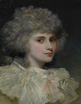Lady Elizabeth Foster, later Duchess of Devonshire,  in South Sketch Gallery, Chatsworth