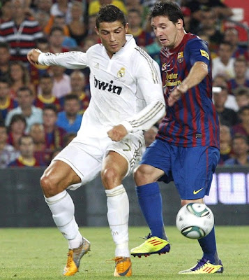 Cristiano vs Messi. Spanish Super Cup 2011