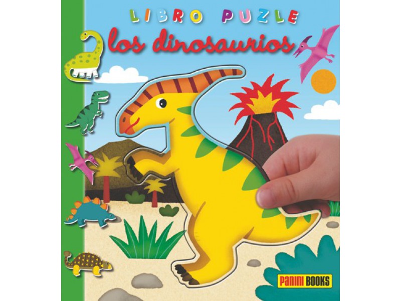 Libro y puzle Dinosaurios