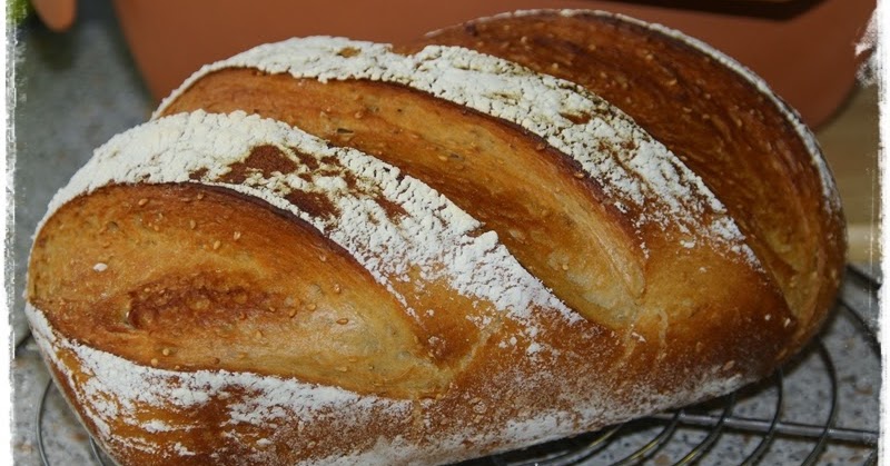 Kochen....meine Leidenschaft : Mischbrot aus dem Römertopf