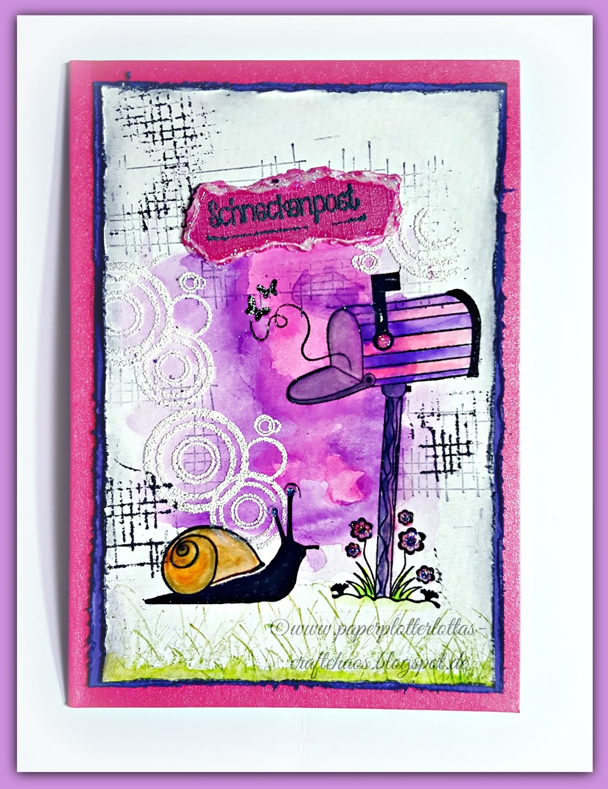 Kreatives Fusselchen Schneckenpost