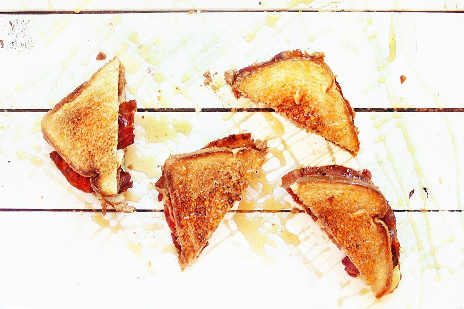 The Not-Elvis Peanut Butter and Banana Sandwich Elvis didn't invent the peanut butter and banana sandwich, but he sure did make it famous. This version includes bacon, and is a family favorite!