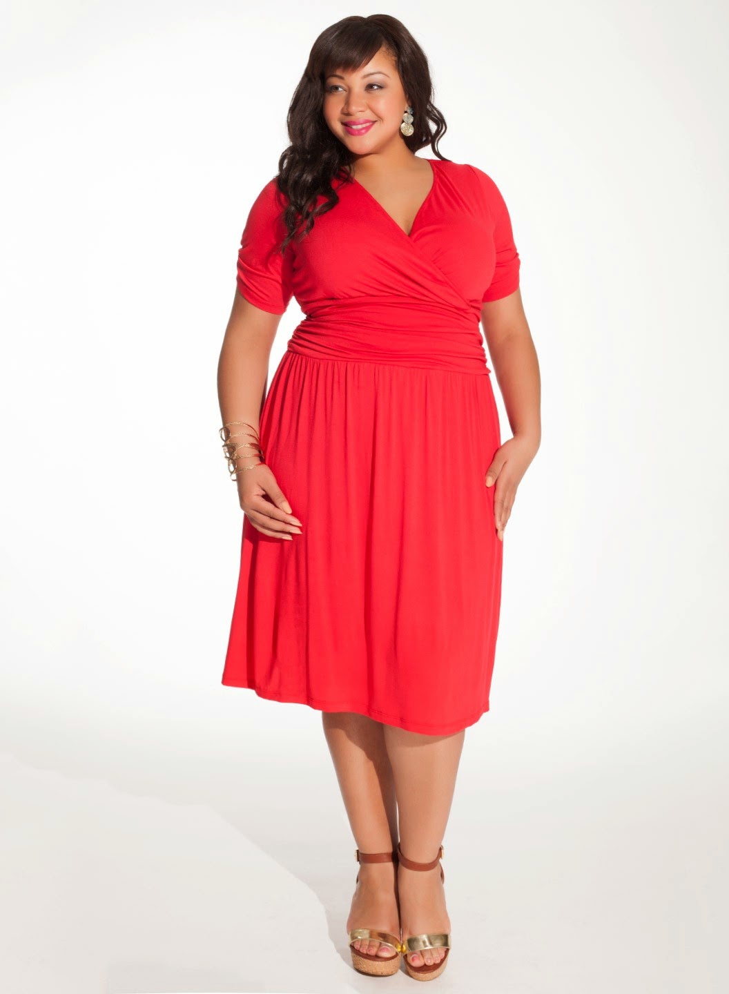 Vestidos de gorditas para Navidad y Año nuevo Vestidos de gorditas para Navidad y Año nuevo