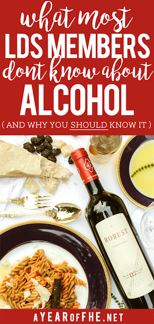 A Year of FHE // Is cooking with alcohol against the Word of Wisdom? Important facts that every LDS member should know about alcohol and why it matters. #lds #cooking #alcohol