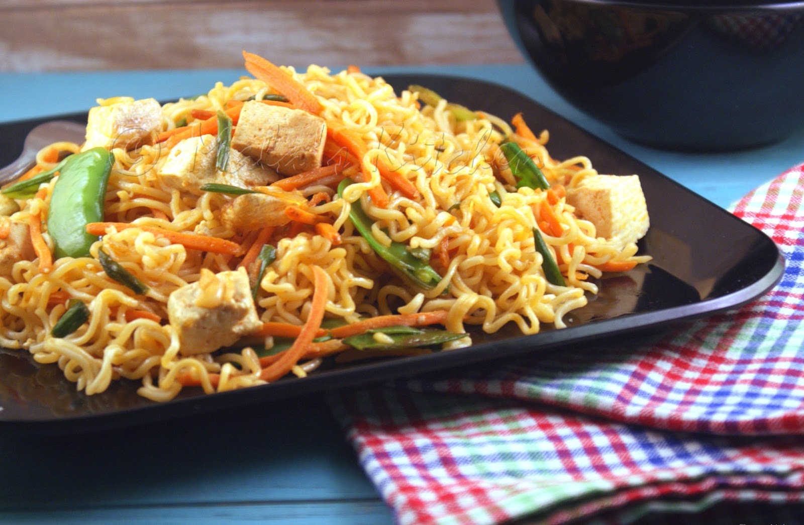 Lo Mein Noodles Maggi With a Twist MalasKitchen
