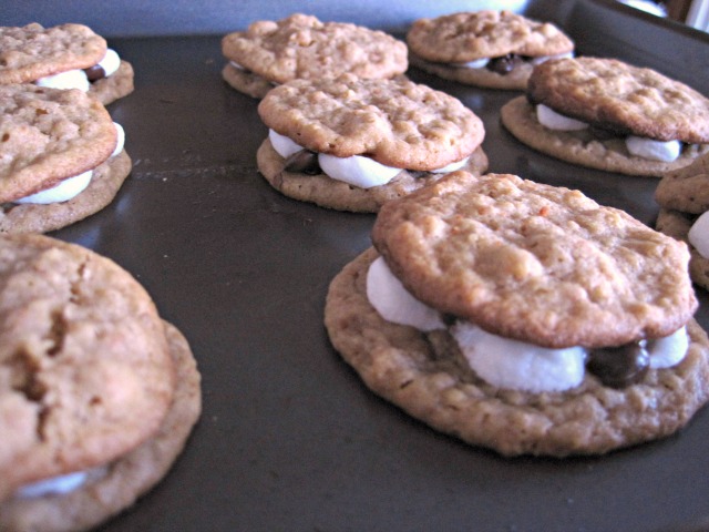 Cute cookies look like smores s'mores campfire dessert summer summertime vacation