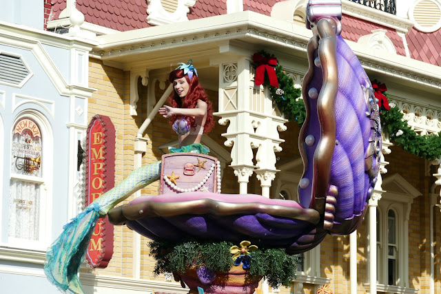 Festival of Fantasy parade Little Mermaid