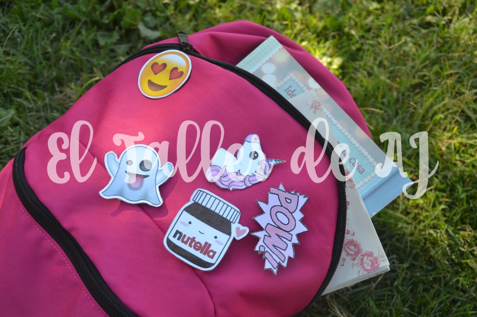 DIY * PINS O PARCHES FÁCILES  PERSONALIZA TU MOCHILA * EL TALLER DE AJ 