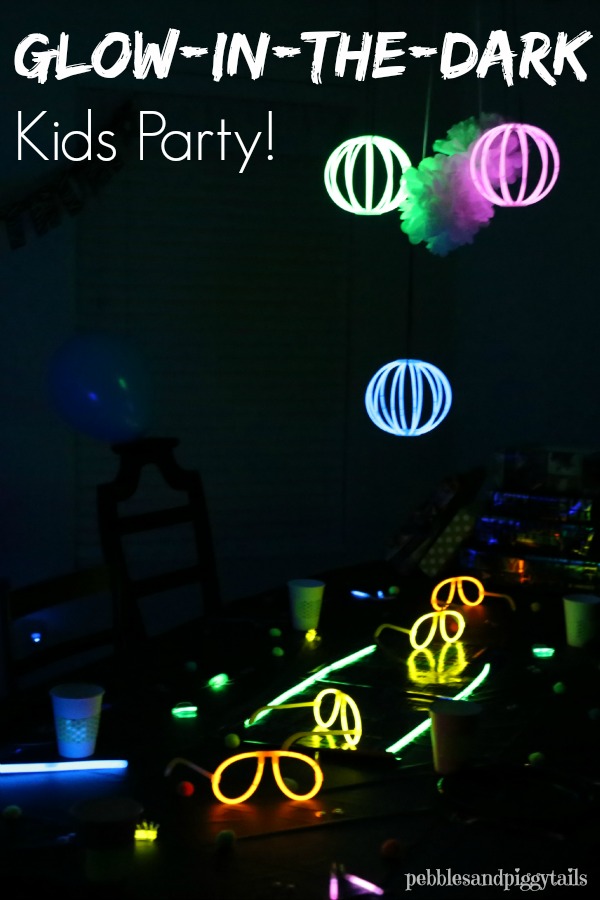 Glow in the Dark Party Ideas  Glow birthday, Glow in dark party