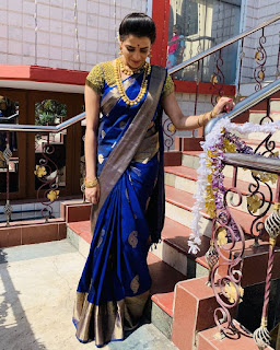 Serial Actress Rashmi Jayraj Latest Saree Photos Serial Actress Rashmi Jayraj Latest Saree Photos