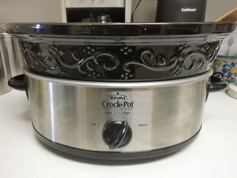 Soup Making two ways….in a Rival crockpot and In the Cuisinart