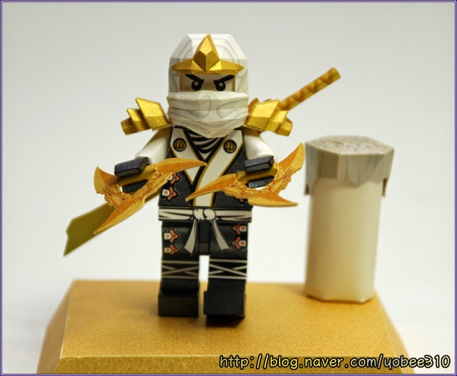 YOBEE'S LEGO MINIFIGURE PAPER CRAFT Lego Ninjago (2013) Papercraft Series