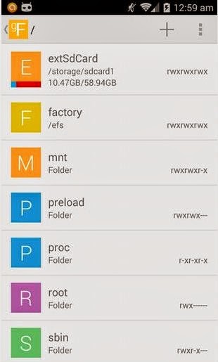 gFile - An Amazing Android File Manager (Gmail-Inspired UI)