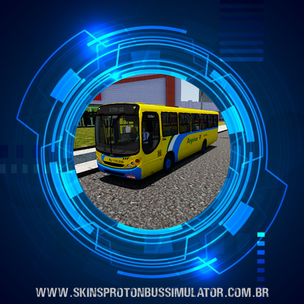 Comil Svelto 2000 Reginas Skin Proton Bus Simulator - Comil Svelto 2000 MB OF-1418 Viação Reginas