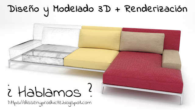 Modelado_3D_Renderizacion Renderización Sofa