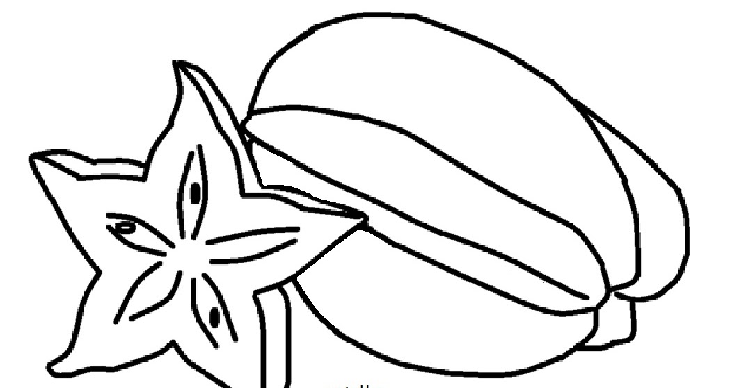  contoh gambar mewarnai buah cempedak 