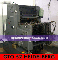 GTO 52 Heidelberg Offset