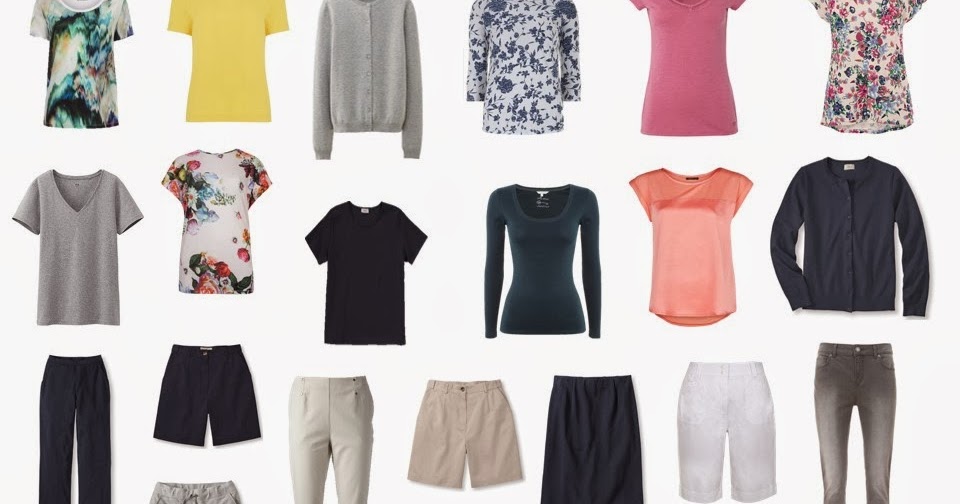 A Variety of Colors: A Simple Summer Wardrobe | The Vivienne Files