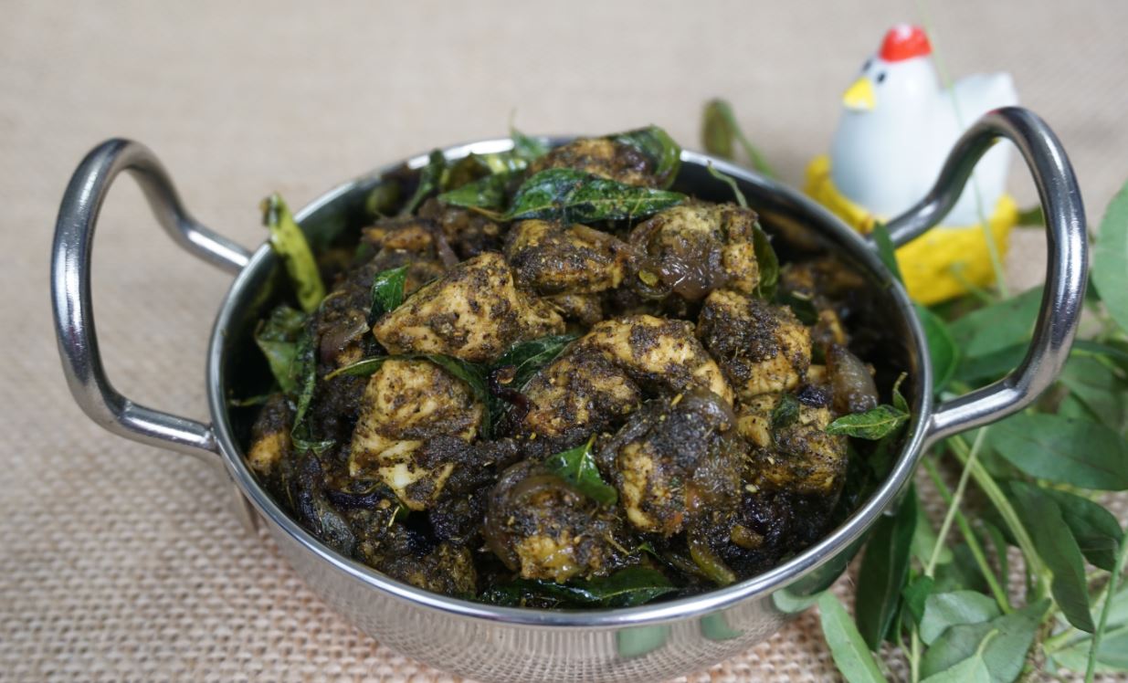 Curry Leaf Pepper Chicken Steffi's Recipes
