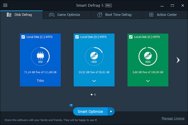 Smart Defrag Crack Smart Defrag pro