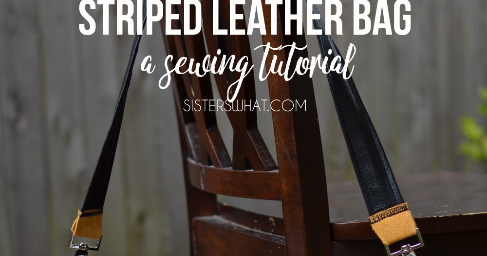 Throwback Thursday Striped Leather Bag Sisters, What!